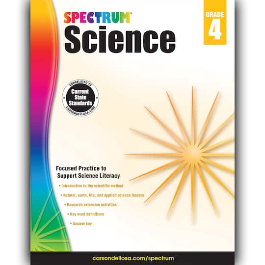 Spectrum&#xAE; Science Workbook, Grade 4